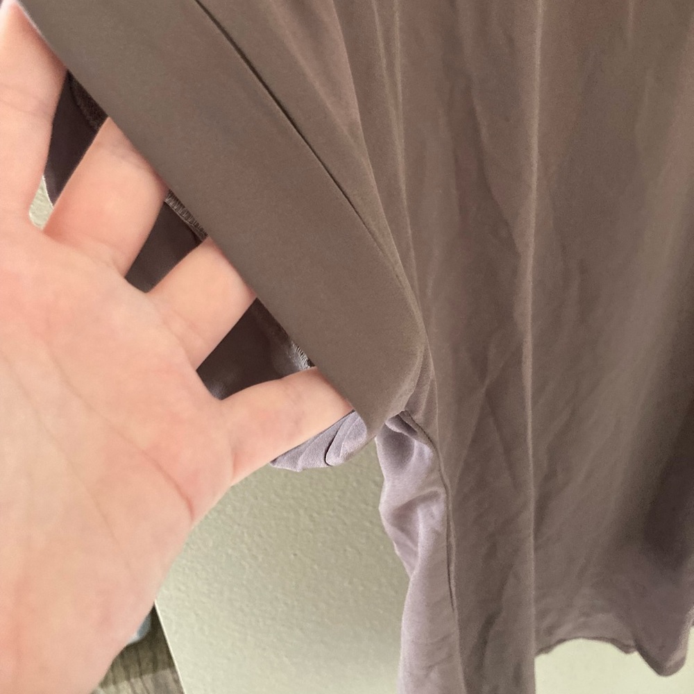 Brown work casual tee shirt - Picture 4 of 5